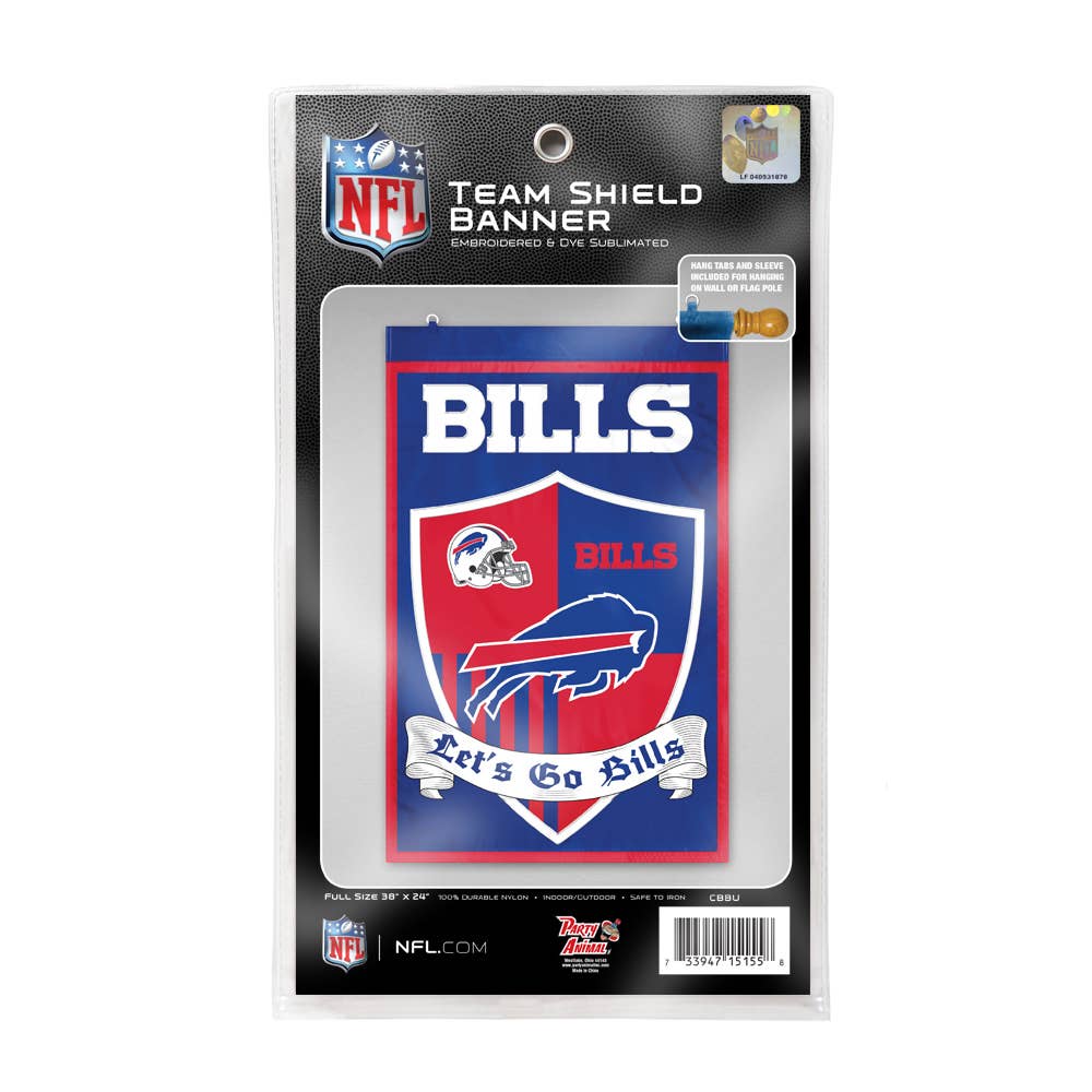 Buffalo Bills Shield Banner