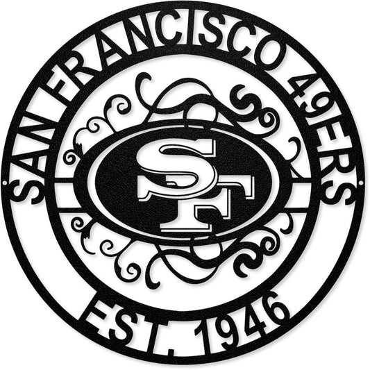 San Francisco 49ers Laser Cut Metal Sign