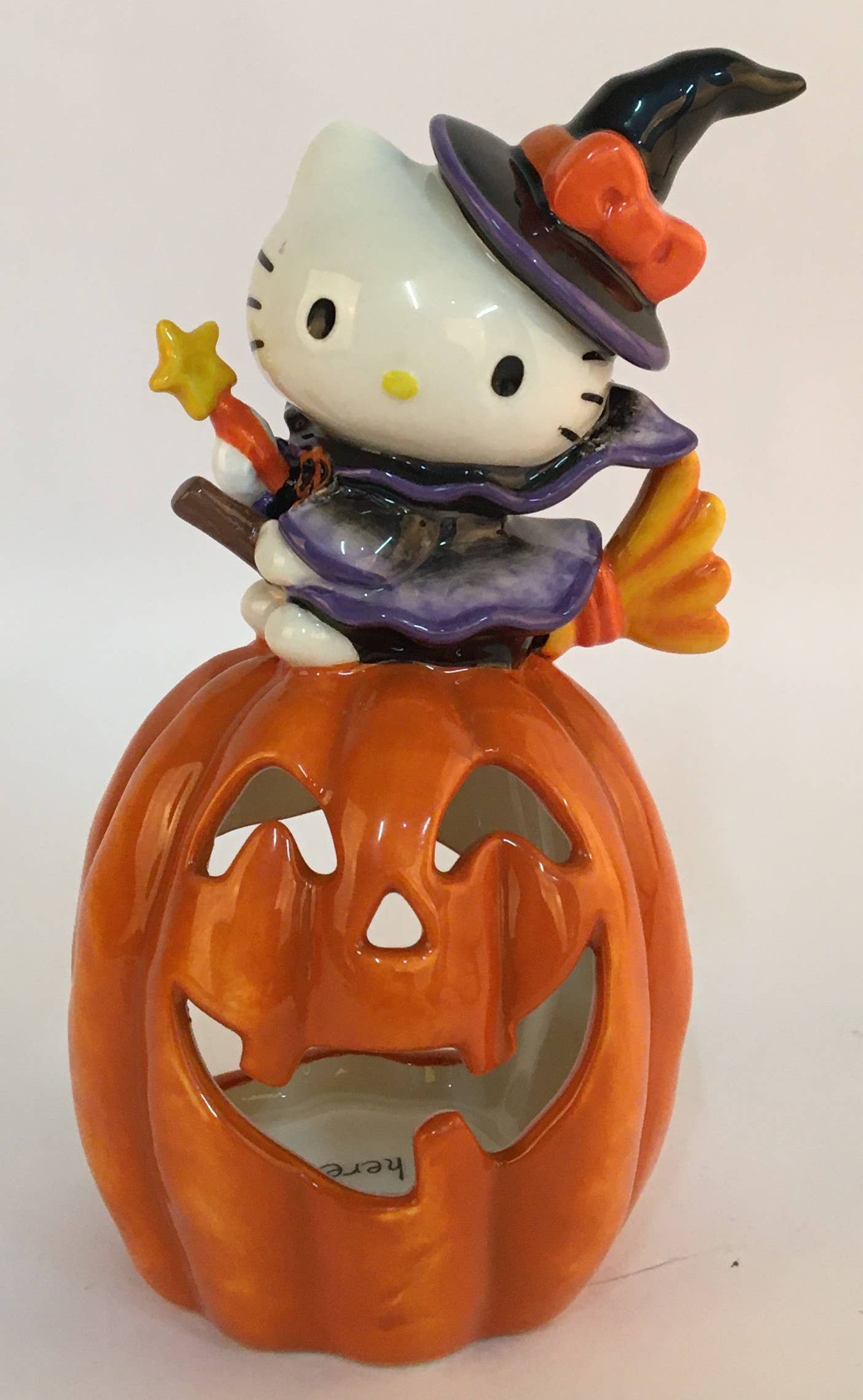 HELLO KITTY HALLOWEEN TEALIGHT HOLDER