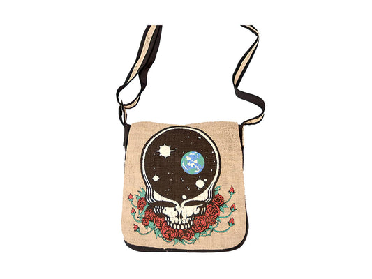 Grateful Dead Space Your Face Hemp and Cotton DJ Bag