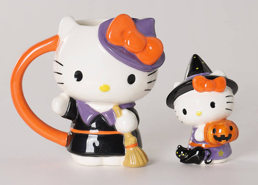 Hello Kitty Halloween Figural Mug and Ornament Gift Set